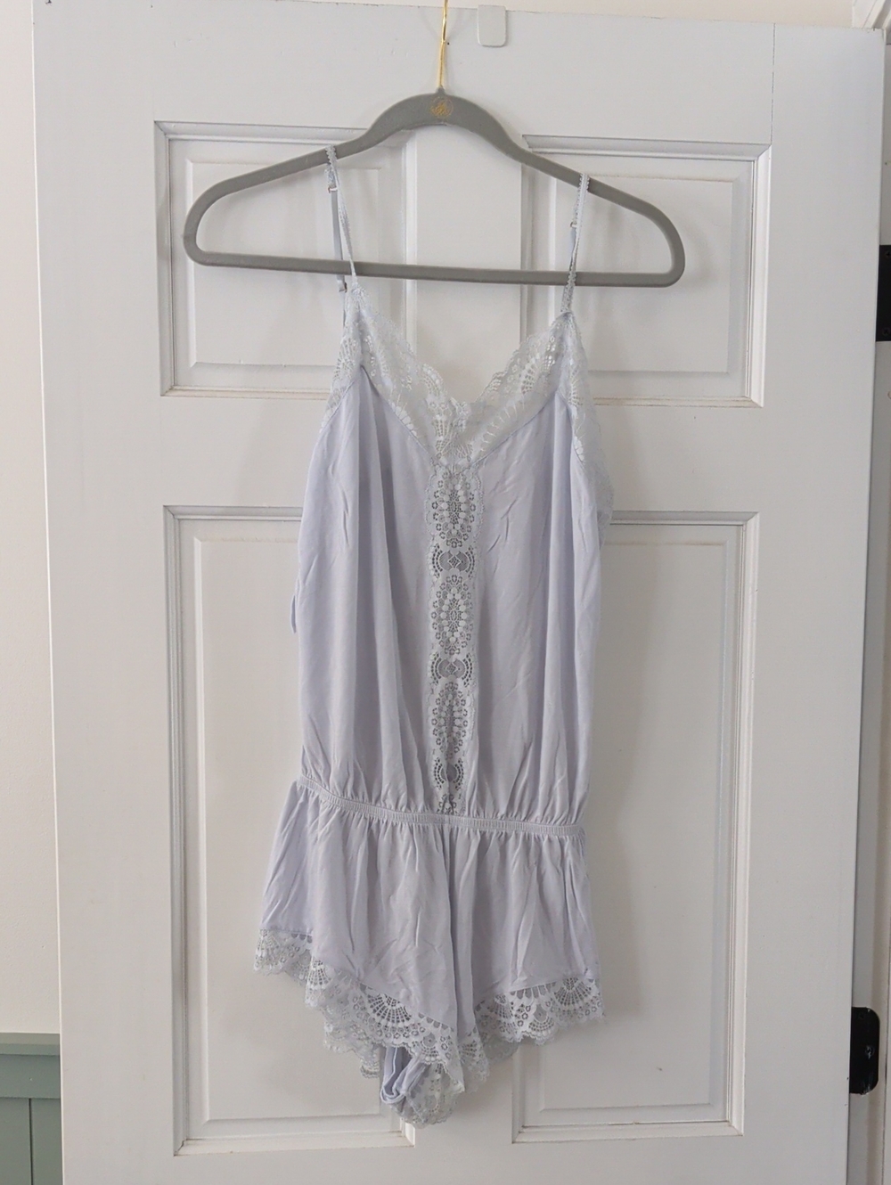 Eberjey Mariana Modal Romper - Light Lavender